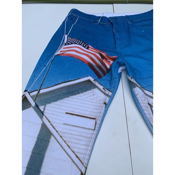 Raf Simons Americana Landscape Denim Jeans - Picture 4 of 12